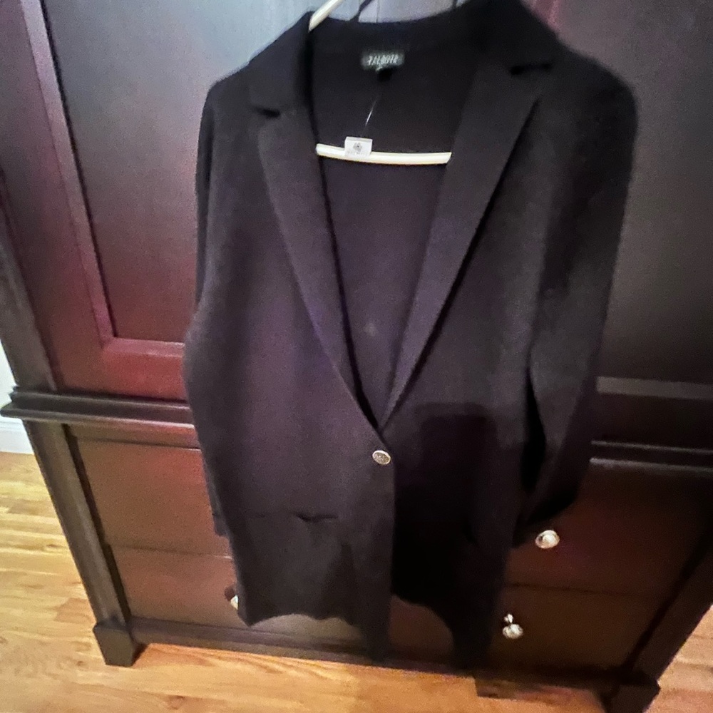 Talbots Classic Black Blazer - image 6
